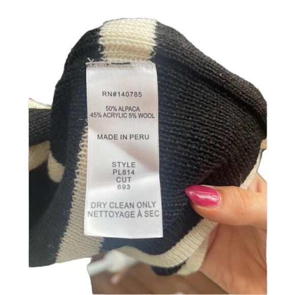 Brochu Walker Alpaca Wool Cardigan Poncho - Universal Size - Picture 9 of 12